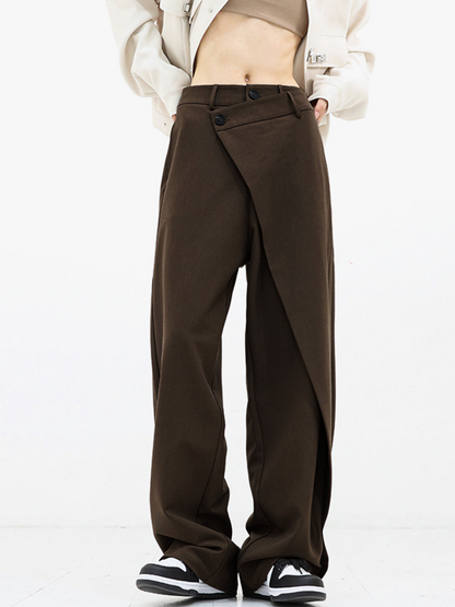 ANNA - Asymmetrische Baggy Broek