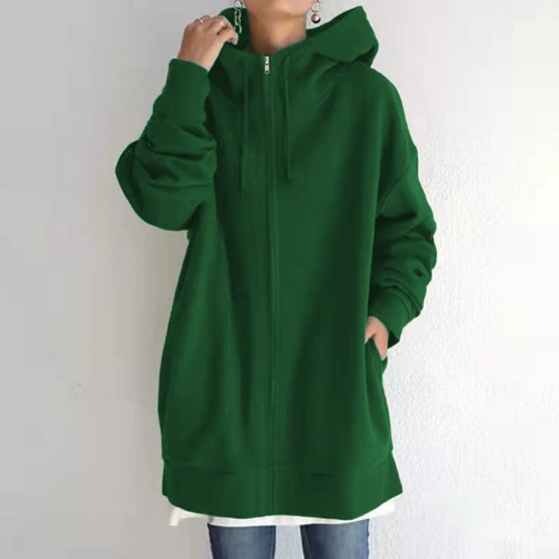 OLIVE - Oversized Hoody