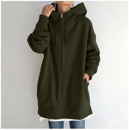 OLIVE - Oversized Hoody