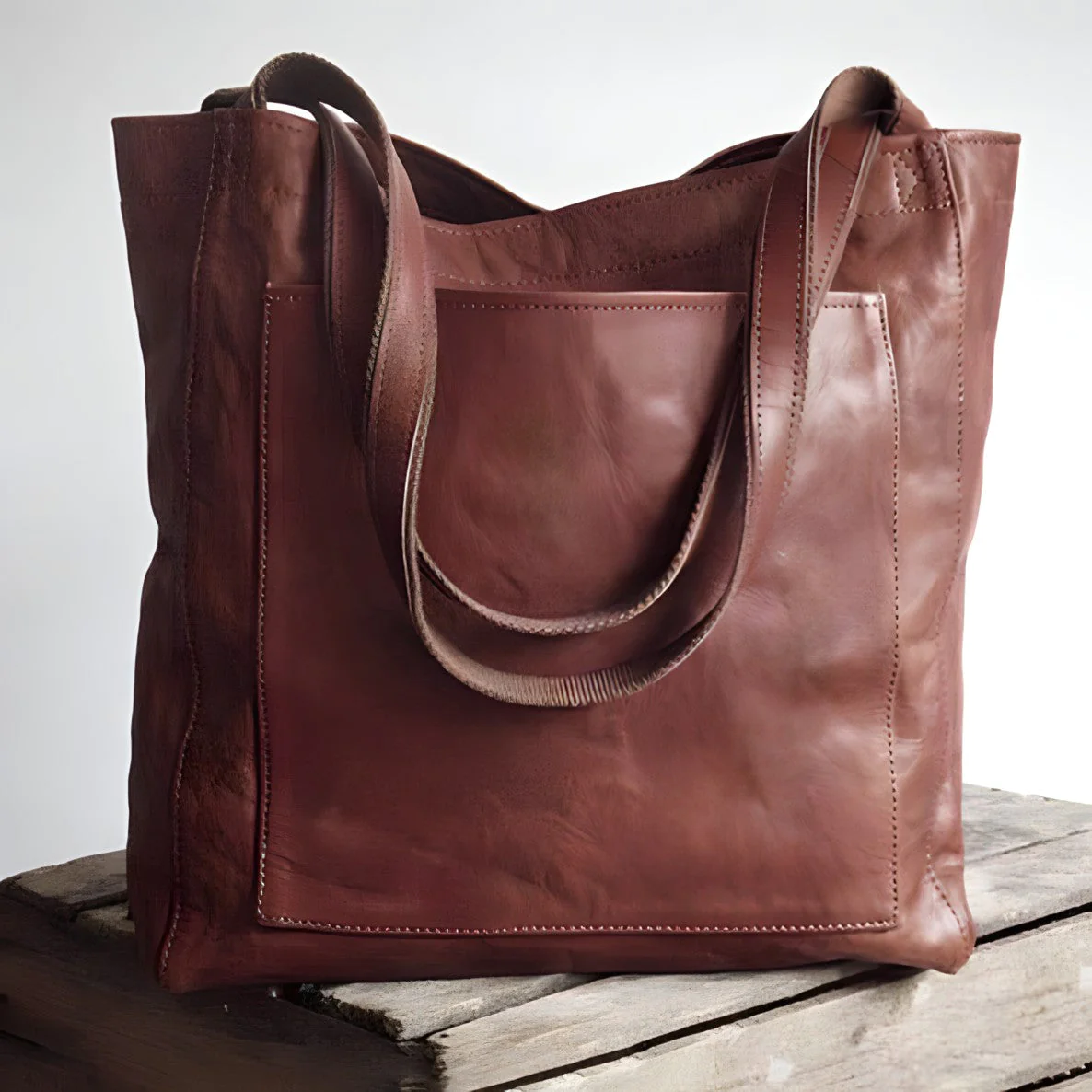 ELZA - Vintage leren tas